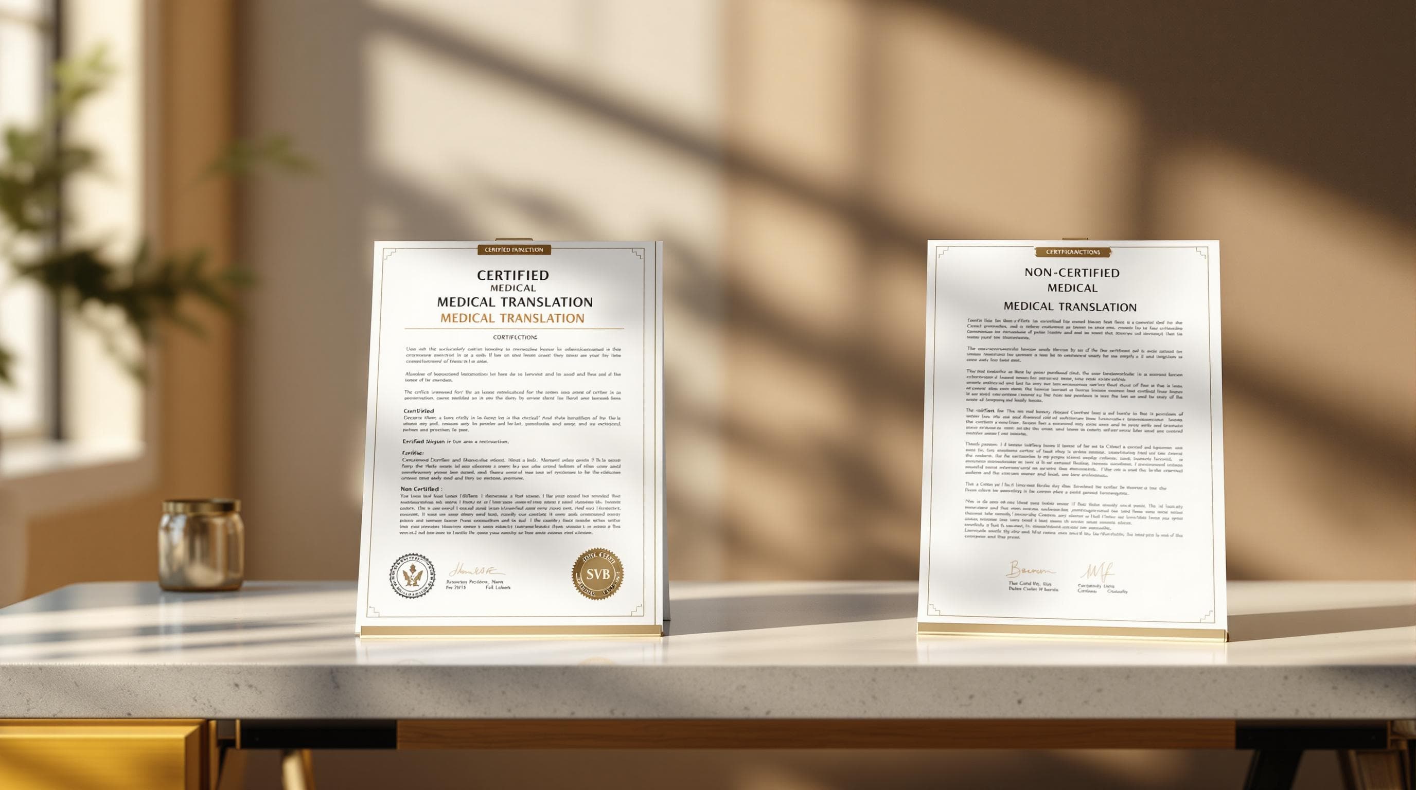 Certified vs. Non-Certified Medical Translations